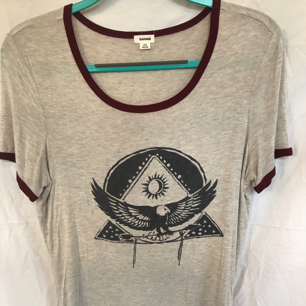 Garage super soft eagle ringer tee